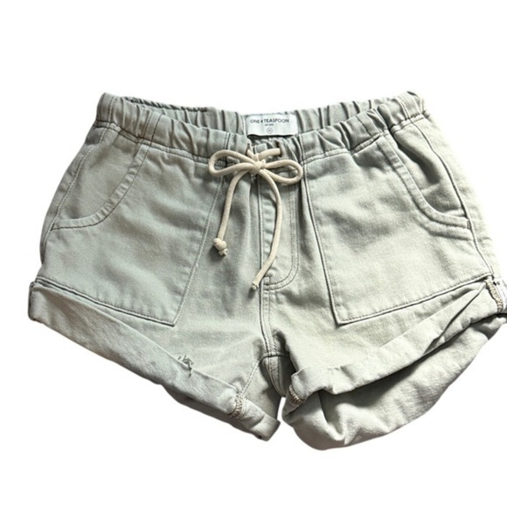 One teaspoon drawstring waist shorts xs
